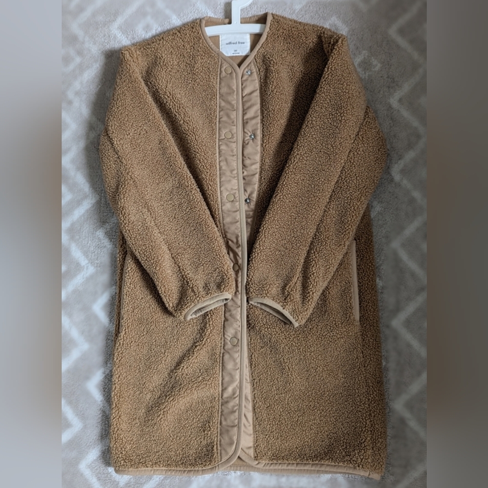 Wilfred Free pastoral long liner jacket size XXS